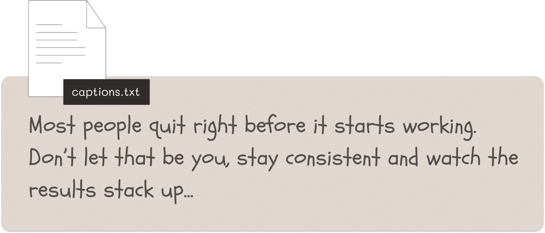 Export Clean Captions