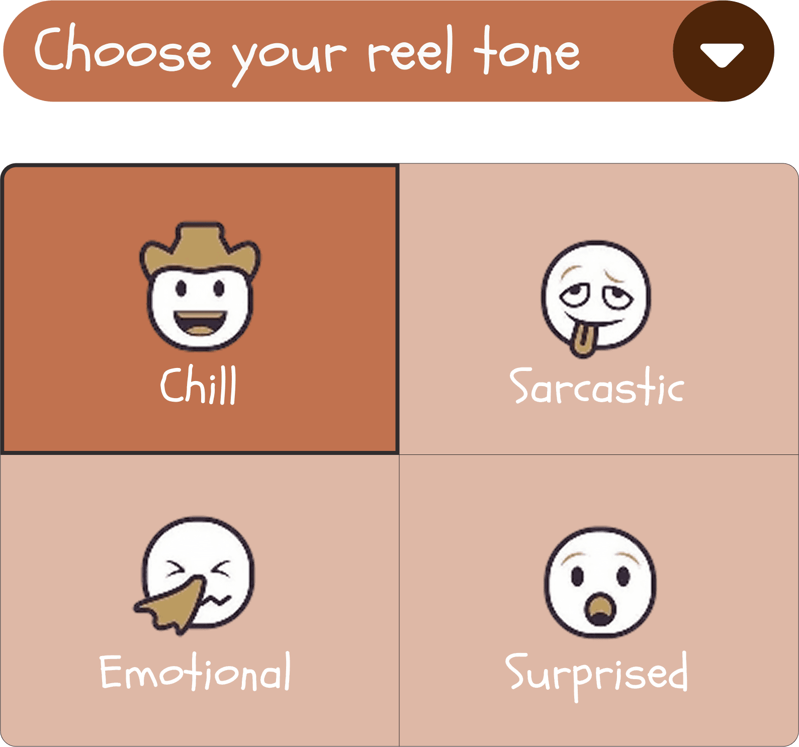 Smart Clip Selection with Tones